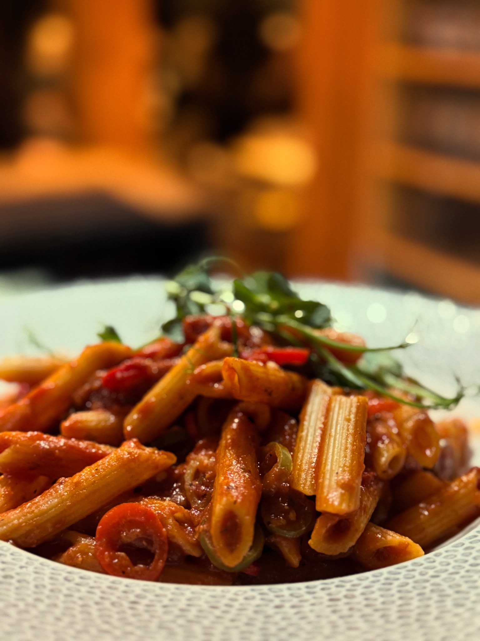 Pasta at Capri
